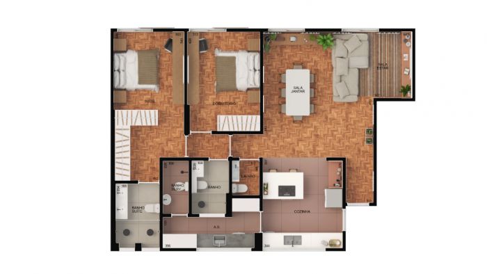 Apartamento à venda na RUA SANTA BRANCA, 67Bela vista - Planta.jpg