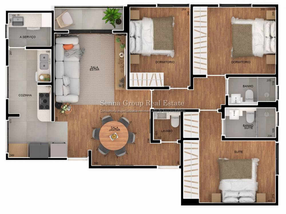 Apartamento venda Vila Olímpia - Referência SG3411